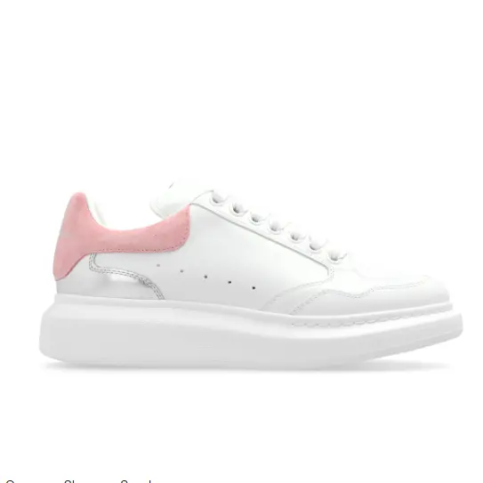 Alexander McQueen 麦昆 粉尾小白鞋