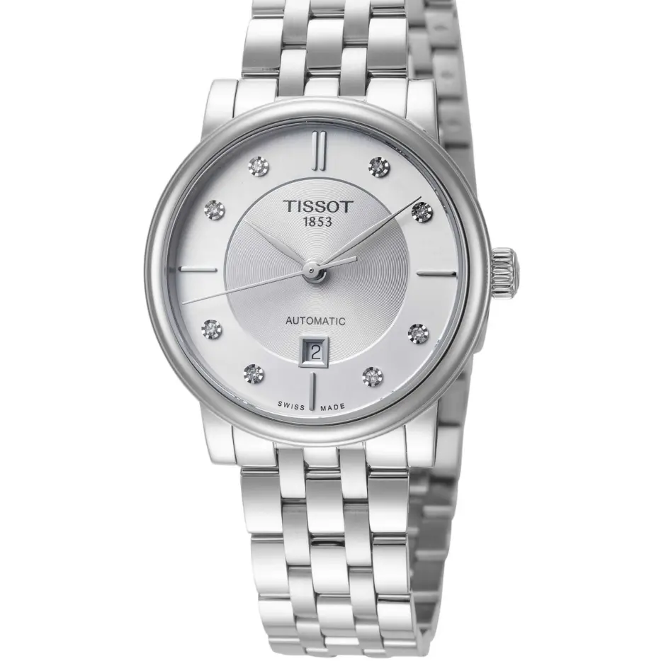 Tissot 天梭 Carson 手表 银色