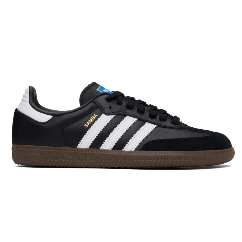 adidas Originals 黑色 Samba OG 运动鞋