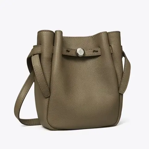 多款颜色可选！Tory Burch 汤丽柏琦 Romy 小号水桶包