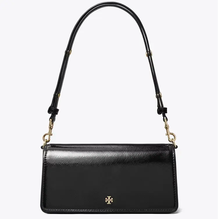 Tory burch Patent Saffiano 斜挎包