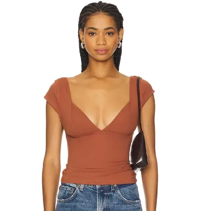 易梦玲同款！Free People 短袖