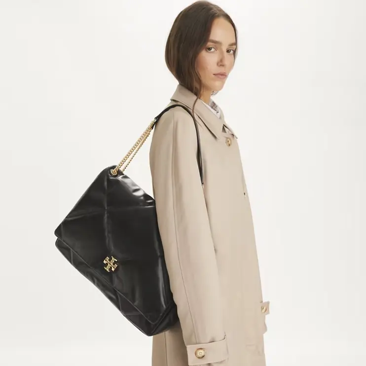 Tory Burch 汤丽柏琦 KIRA DIAMOND 超大号单肩包