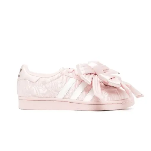 ADIDAS 阿迪达斯 x CAROLINE HU Superstar 可拆卸蝴蝶结运动鞋