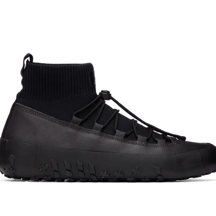 LEMAIRE 黑色 Vibram Wrap On 高帮运动鞋