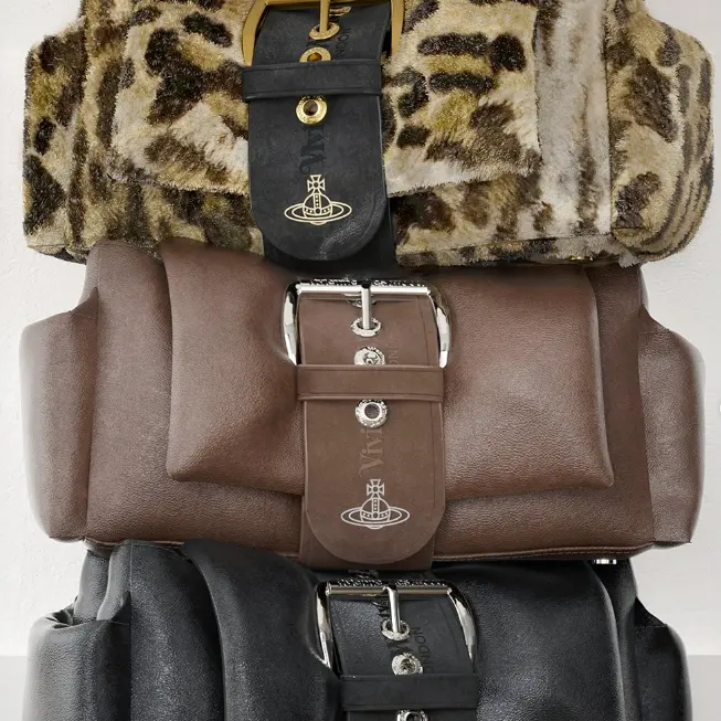 Vivienne Westwood：新季上新热卖 HAZEL TREASURE 格纹手提包£450