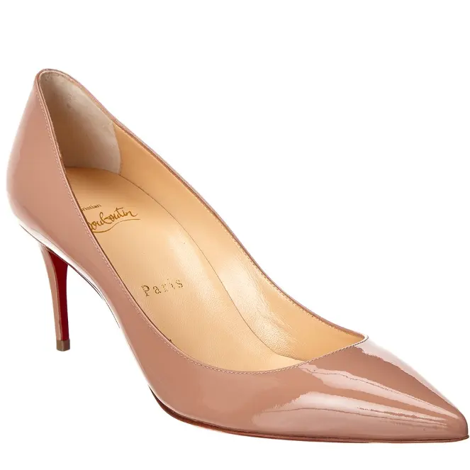 Jennie同款！Christian Louboutin Kate 70 漆皮高跟鞋
