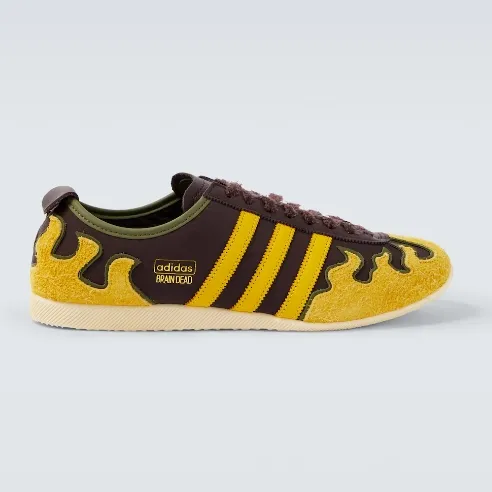 ADIDAS 阿迪达斯 x Brain Dead Japan Lo 绒面运动鞋