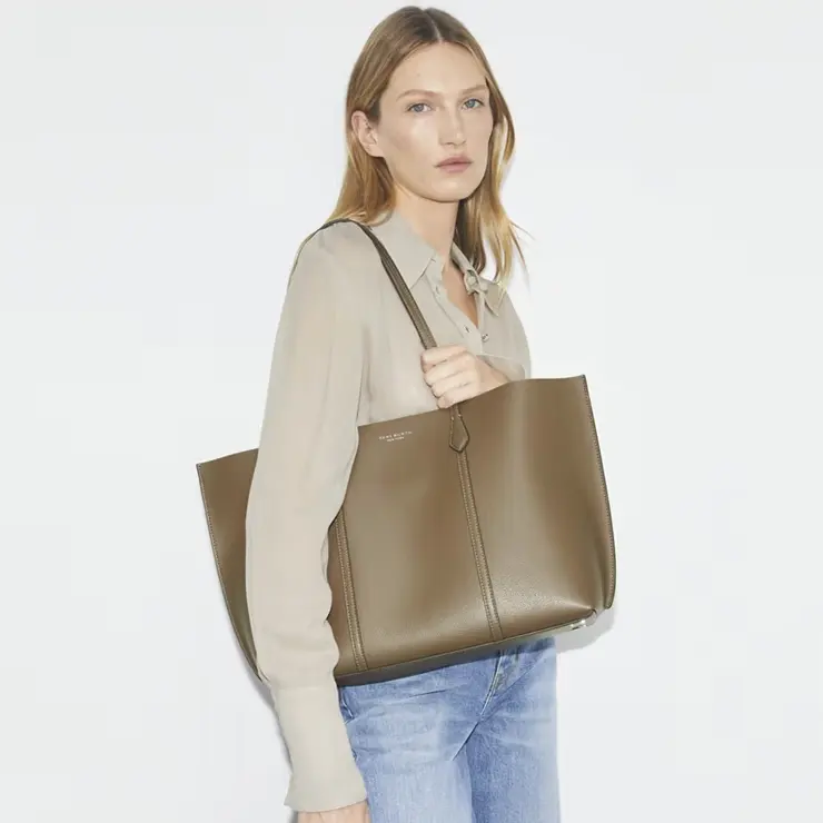 Tory Burch 汤丽柏琦 新款 Perry 大号托特包