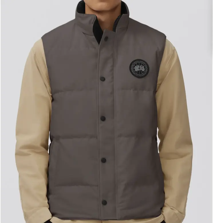 章若楠同款！Canada Goose  Garson 625 黑标羽绒背心