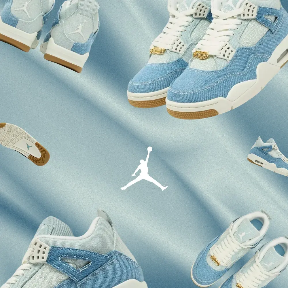 Kickz FR：上新！AJ4 牛仔蓝球鞋定价€210