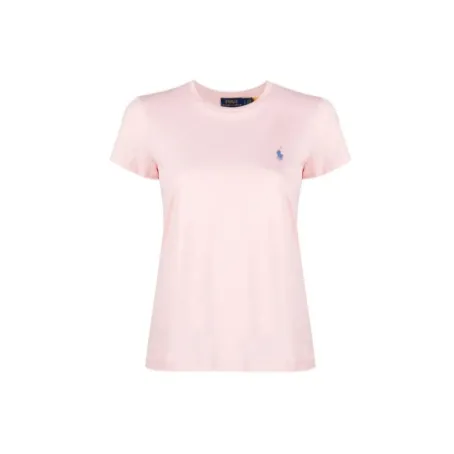 Polo Ralph Lauren 拉夫劳伦 Polo Pony 粉色刺绣T恤