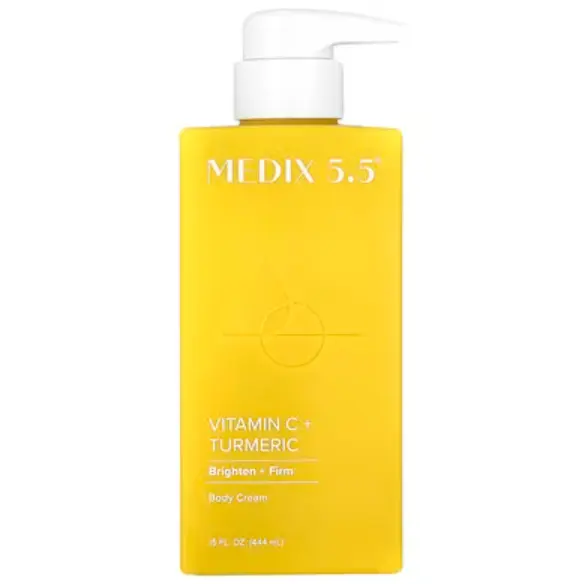 Medix 5.5, 身体乳，维生素 C + 姜黄，15 液量盎司