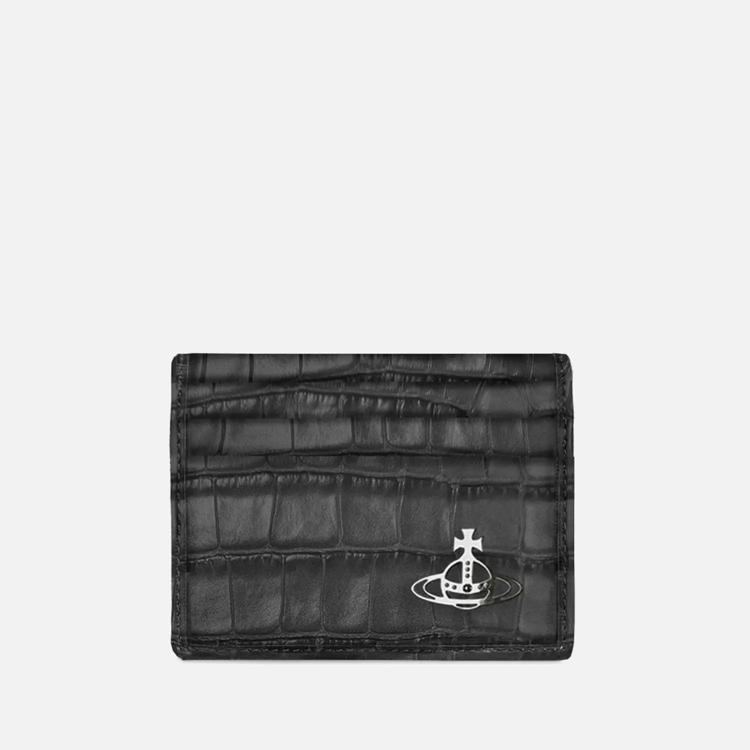 Vivienne Westwood 西太后黑色鳄鱼皮卡包