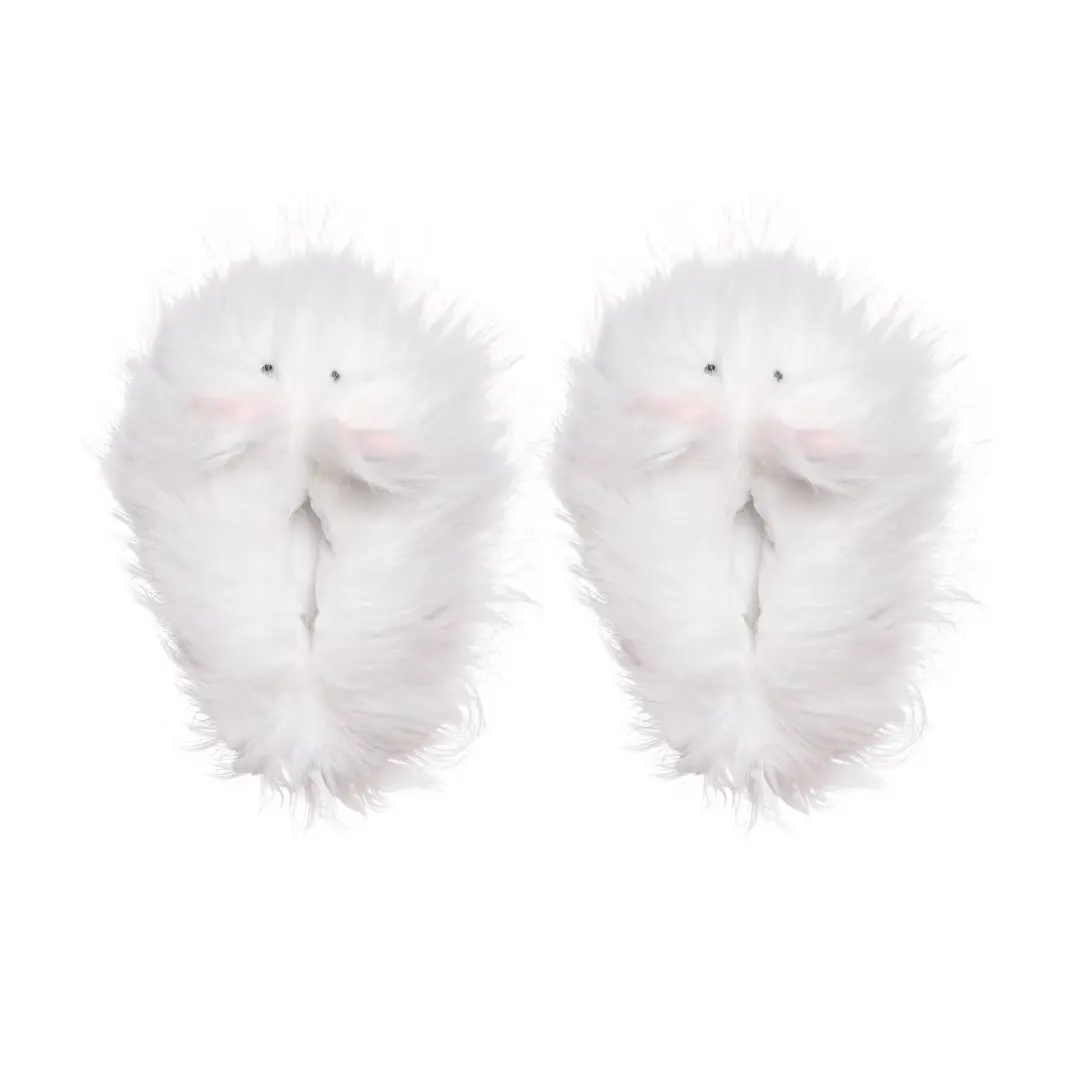 SKIMS Plush 毛毛兔拖鞋