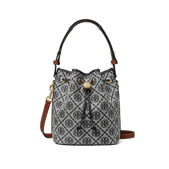 Tory Burch 汤丽柏琦 T-Monogram 水桶包