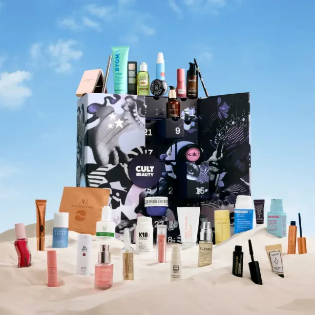 价值超£1,100！Cult Beauty 2025经典圣诞倒数日历