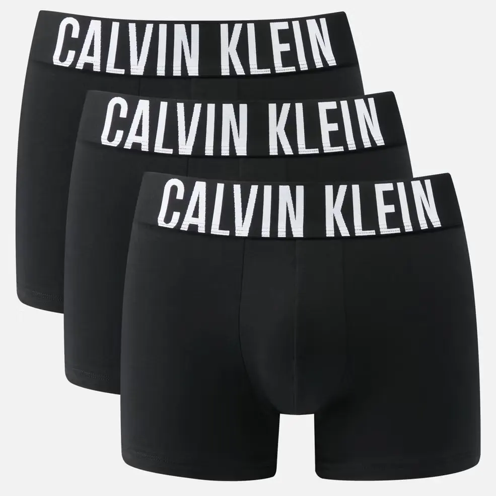 Calvin Klein Intense Power 黑色平角内裤 3条装