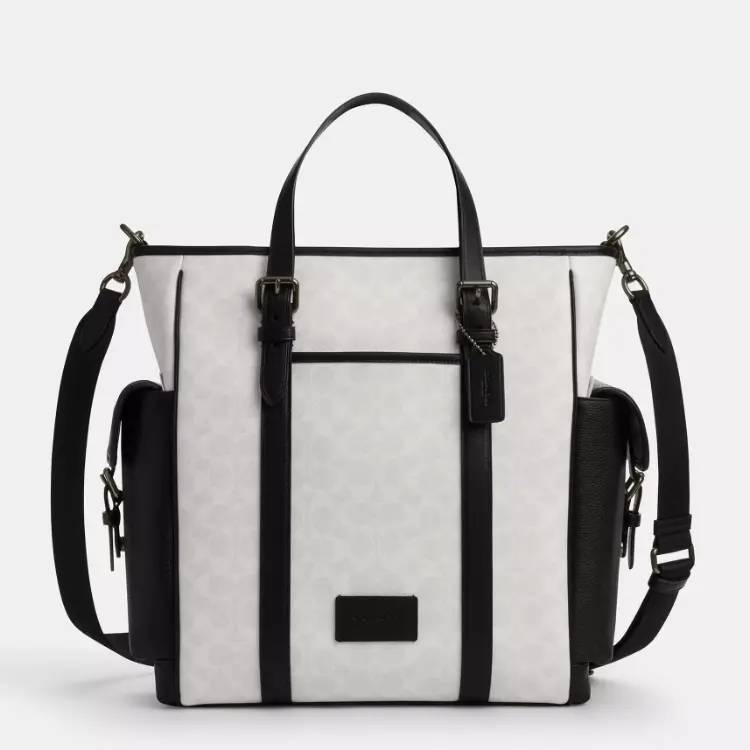 Coach 蔻驰 Sprint 老花托特包