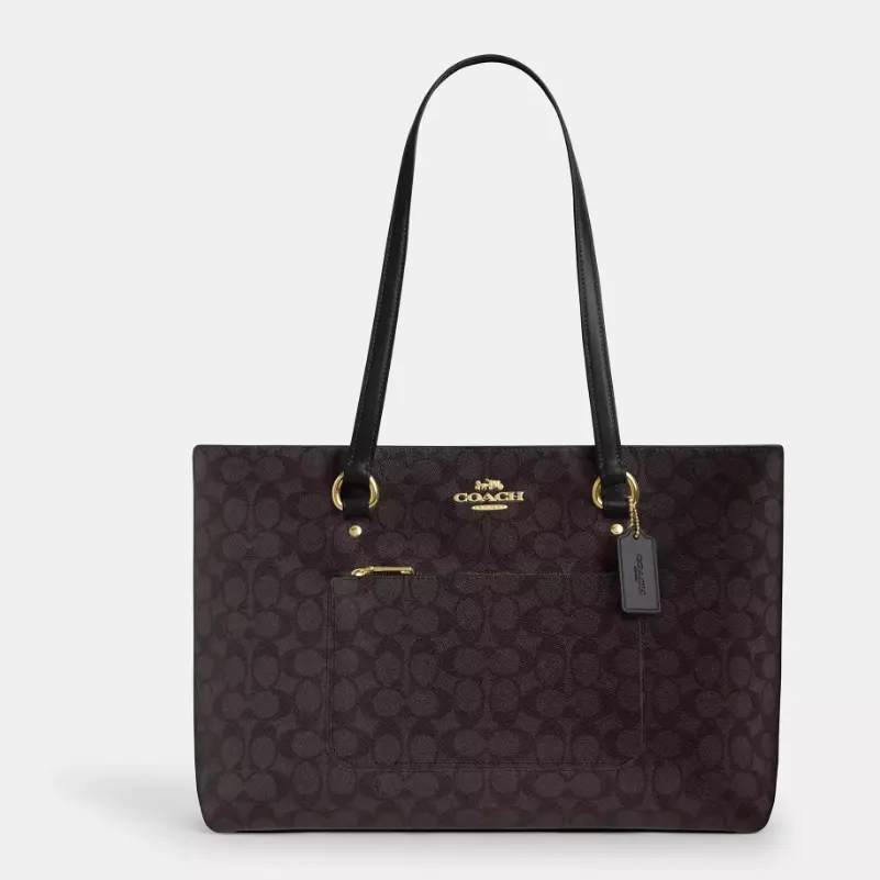 Coach 蔻驰 Station 老花托特包