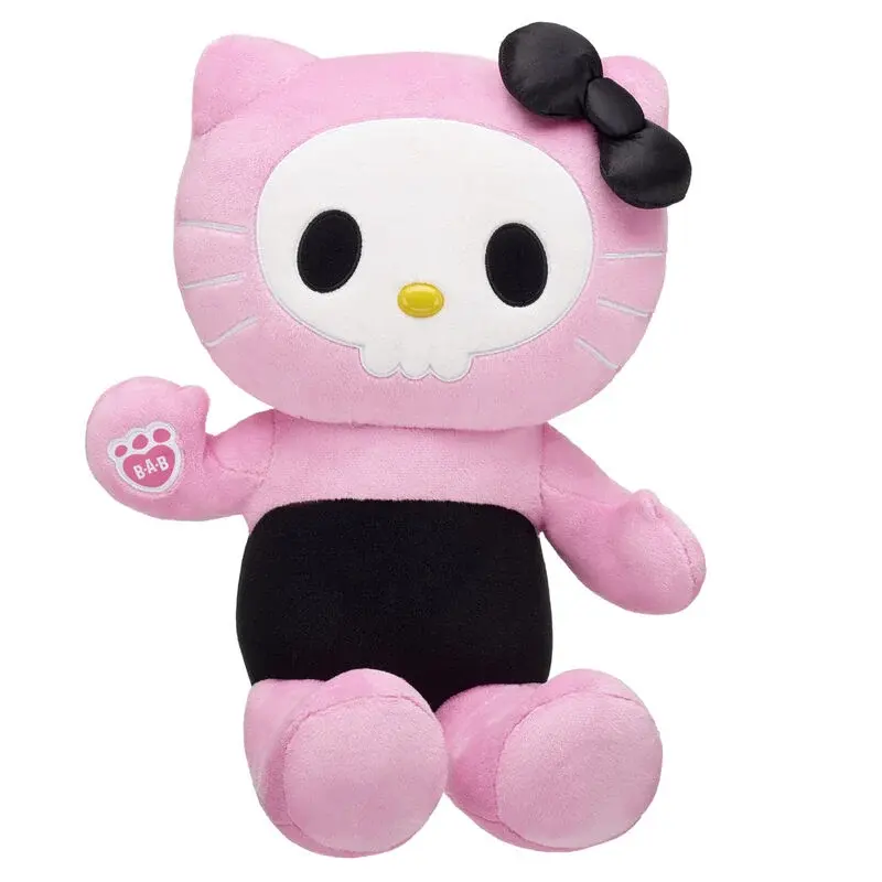 Build-A-Bear 三丽鸥骷髅 Hello Kitty 毛绒玩具