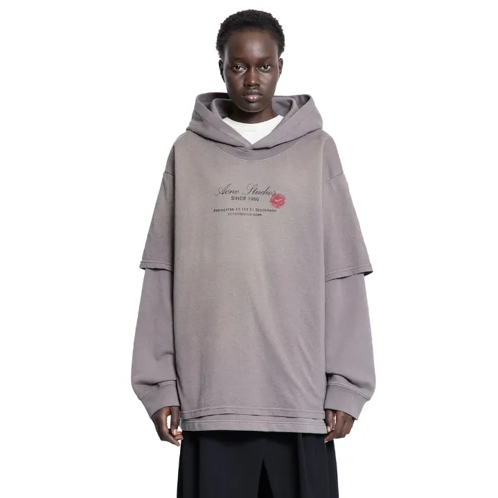 ACNE STUDIOS 假两件卫衣