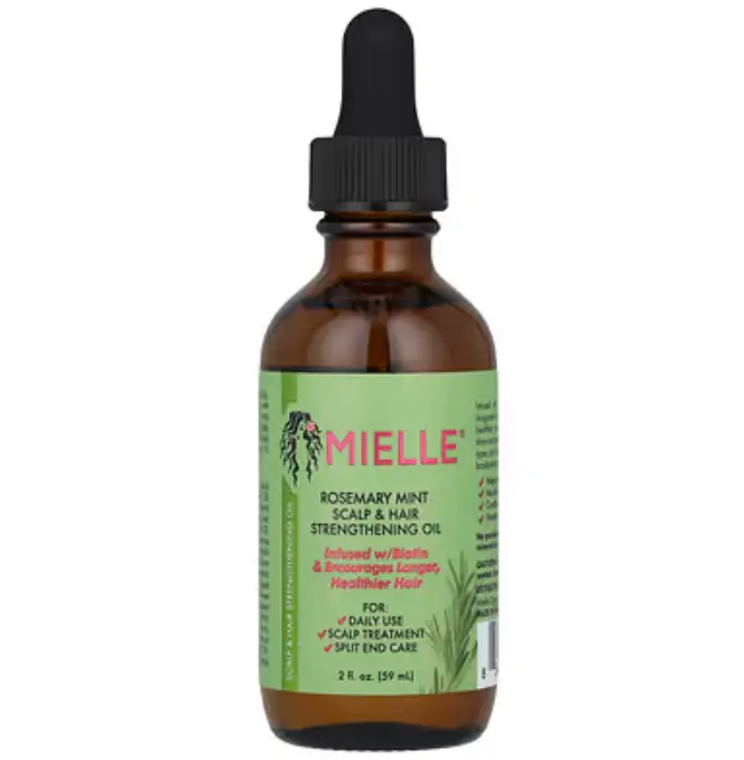 Mielle 头皮和头发强韧油迷迭香薄荷香2 液量盎司