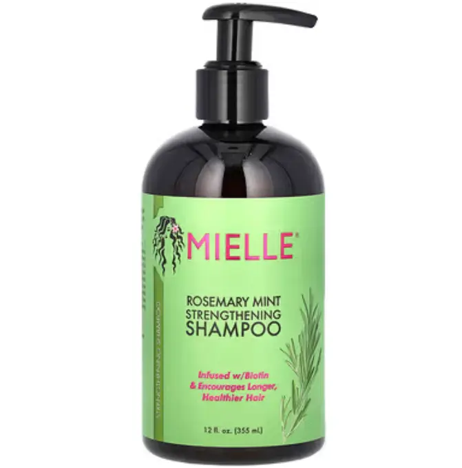 Mielle 强韧洗发水迷迭香薄荷香味12 液量盎司