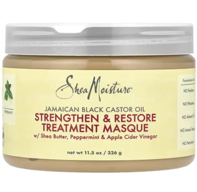 SheaMoisture 牙买加黑色蓖麻油 11.5 盎司
