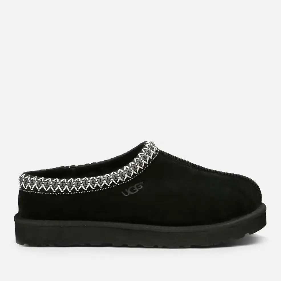 UGG Tesman 黑色一脚蹬棉鞋