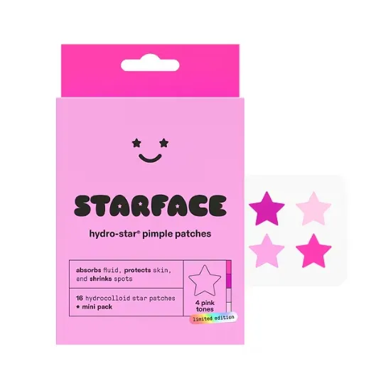 STARFACE 粉色星星痘痘贴
