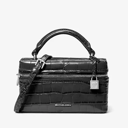 Michael Kors Jana 鳄鱼皮斜挎包