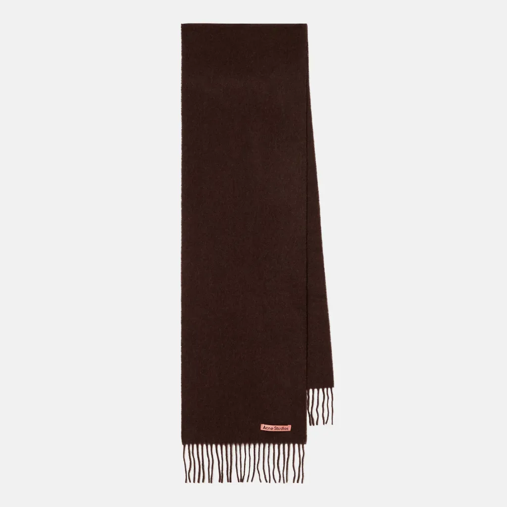 ACNE STUDIOS 棕色围巾