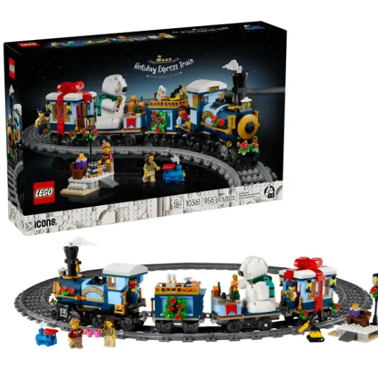 预告！Lego  圣诞特快列车 10361 | ICONS 定价$129.99