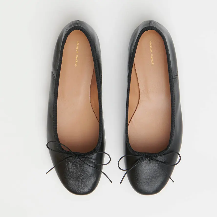 Zoe Kravitz 同款！Mansur Gavriel 新款 Dance 芭蕾舞鞋