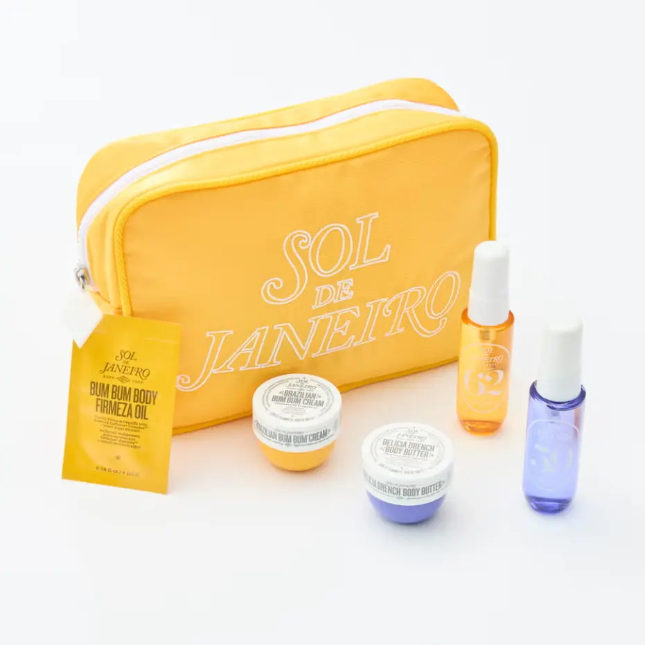 买就送唇部黄油棒！Sol de Janeiro 超值套装