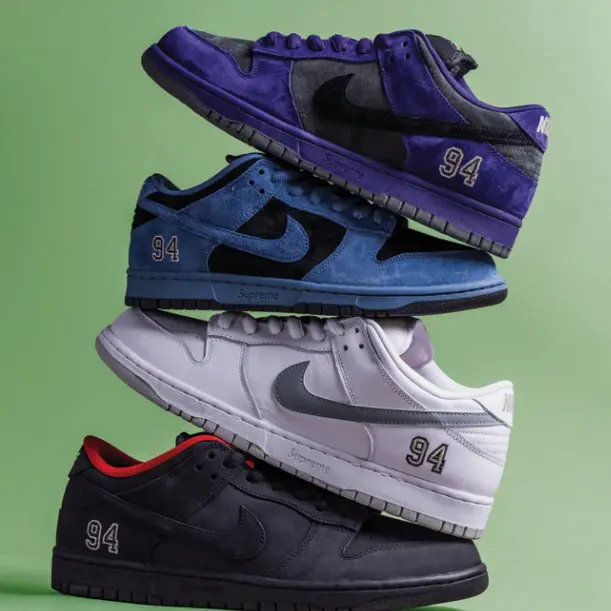 Stadium Goods US：运动球鞋上新热卖！入手 Supreme X Niki SB Dunk Low 联名款