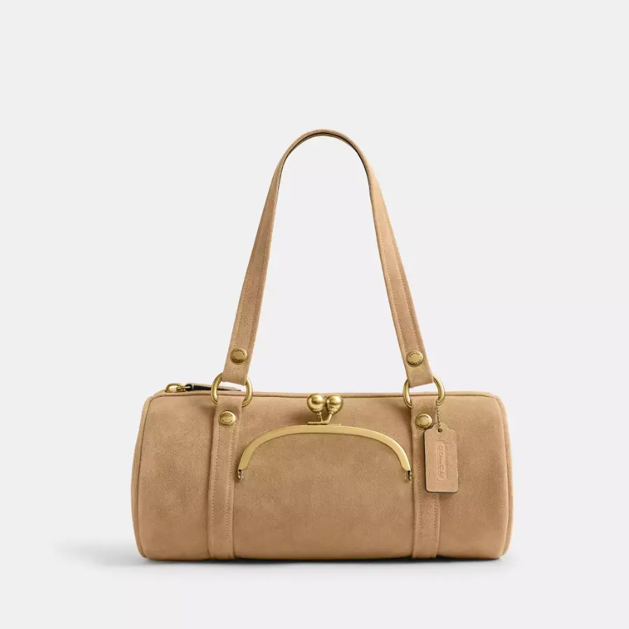 COACH 蔻驰 Barrel 锁吻桶包