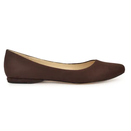 Nine West 玖熙 深棕色平底鞋