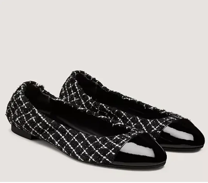 Stuart Weitzman 小香风芭蕾舞鞋
