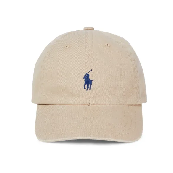 Polo Ralph Lauren 拉夫劳伦大童款米色徽标棒球帽