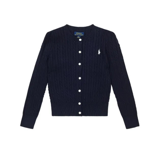 Polo Ralph Lauren 拉夫劳伦大童款绞花针织开衫