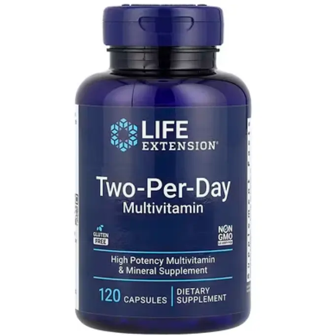 Life Extension 每日两次多维生素V2120 粒胶囊