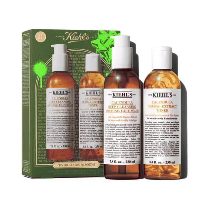 Kiehl's  金盏花护肤套装