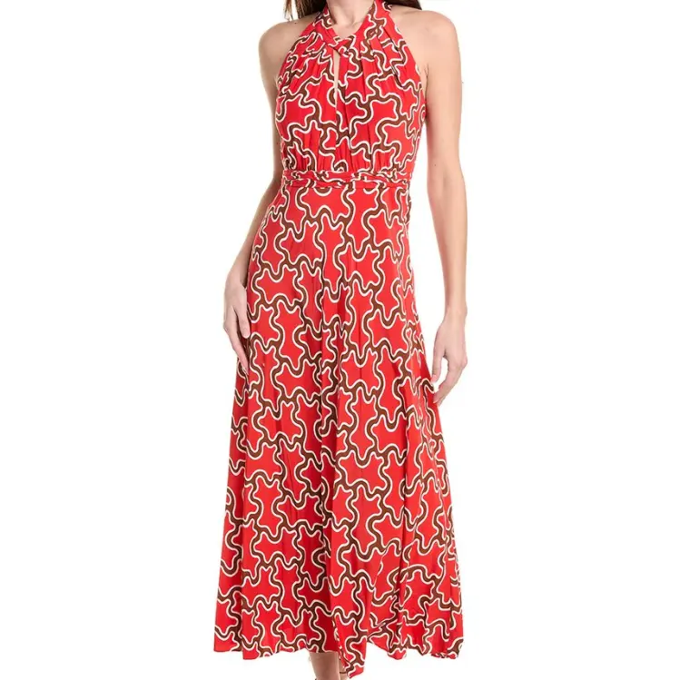 DVF nyck 挂脖连衣裙