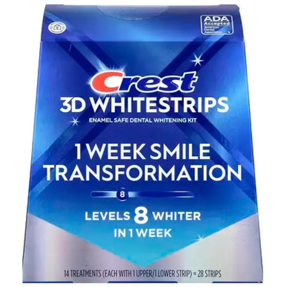 Crest 3D Whitestrips 亮齿套装炫白款28 条装