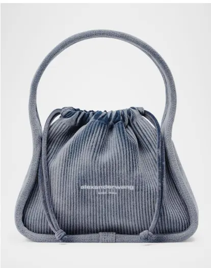 Alexander Wang Ryan 小号棉质毛圈布手提包