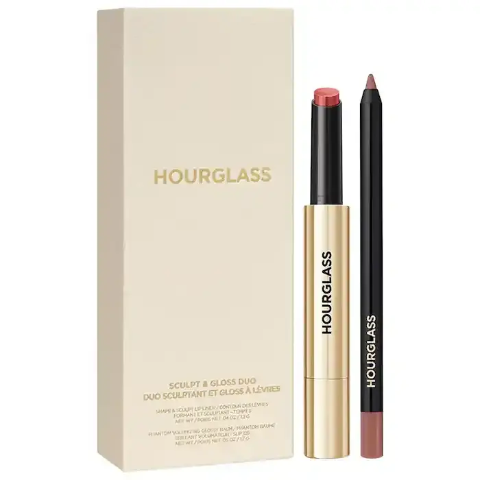 Hourglass 固体唇膏+唇线笔套装 价值$67