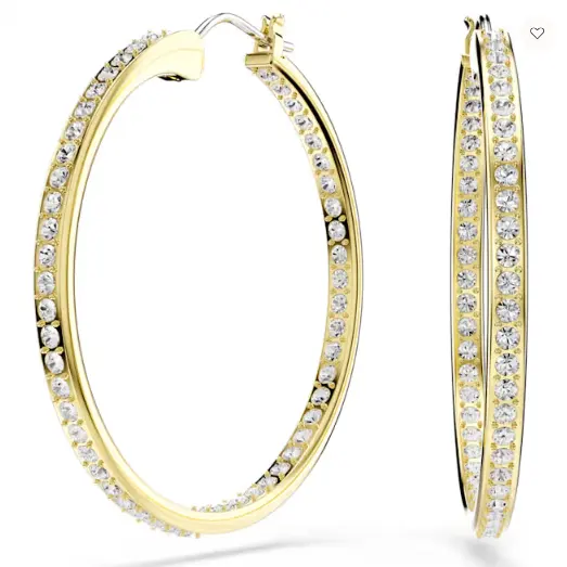 Swarovski 施华洛世奇 带钻环形耳环