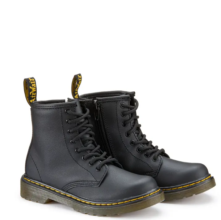 DR. MARTENS 儿童 1460 青少年软皮踝靴